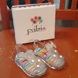 Palms Clear jelly slides size 1